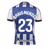 Muški Nogometni Dres Real Sociedad Brais Mendez #23 Domaci 2025-26 Kratak Rukav Muški Nogometni Dres Real Sociedad Brais Mendez #23 Domaci 2025-26 Kratak Rukav